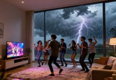 台风雨天宅家不无聊:用Partyhouse派对屋音响,将客厅变成全家人的欢乐避风港